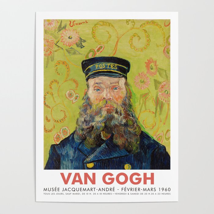 Vincent Van Gogh Art Exhibition Poster by SolarPrint | Society6