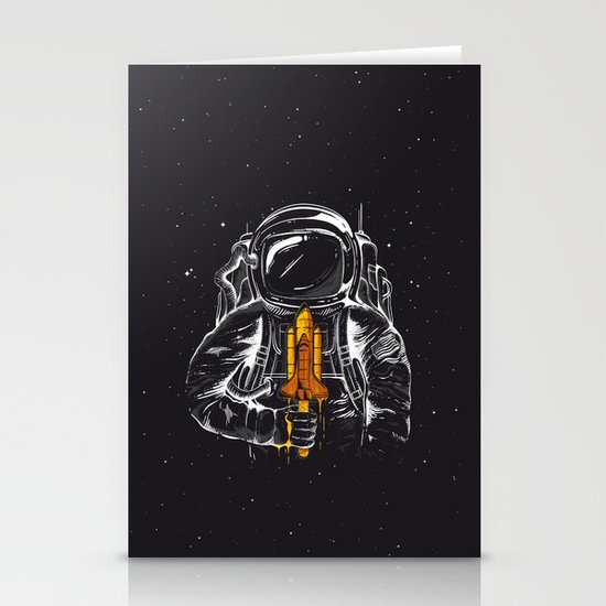 Space Popscicle Stationery Cards