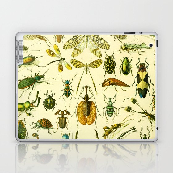 Adolphe Millot "Insectes" 2. Laptop & iPad Skin