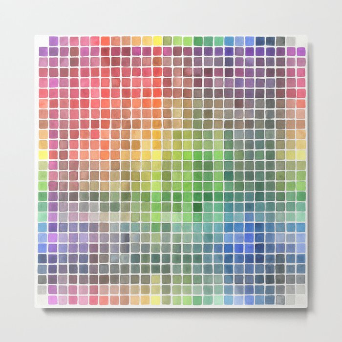 Watercolor Color Chart