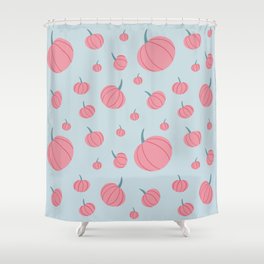 pink pattern Shower Curtain