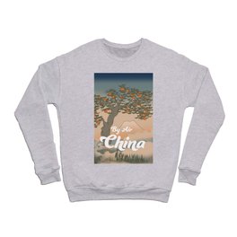 China By Air Crewneck Sweatshirt