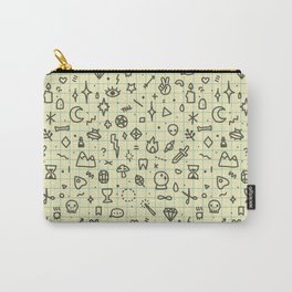 Doodles Pattern Carry-All Pouch