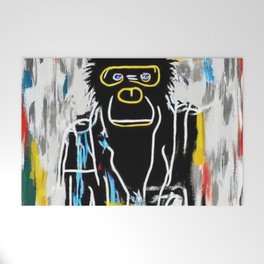 Gorilla Suit Street Art Urban Painting Welcome Mat
