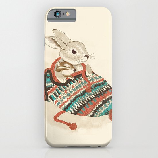 cozy chipmunk iPhone & iPod Case