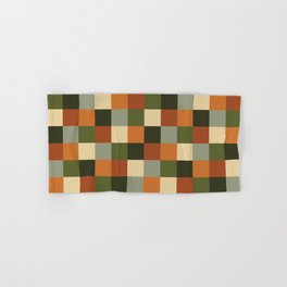 Patchwork (autumn leaves palette) Hand & Bath Towel