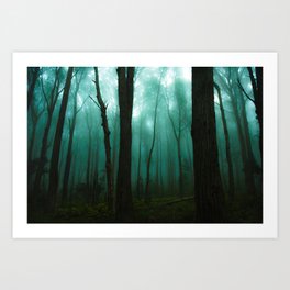 Scary Forest Art Print