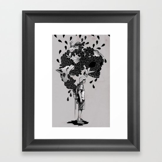 Baggage Framed Art Print