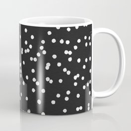 White Stars Coffee Mug | Blacklines, Simpleart, Blackandwhite, Simplethrows, Boho, Black, Drawing, Whitethrowpillows, Minimaldesigns, Digital 