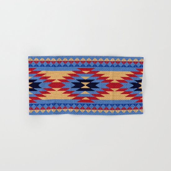 Aztec pattern Hand & Bath Towel