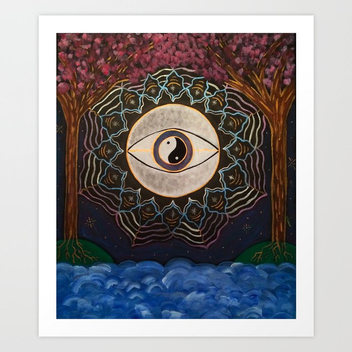 Cosmically entwined*~ Art Print
