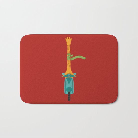 Scooter - ing around Bath Mat