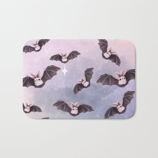 ✞ Bat ✞ Bath Mat