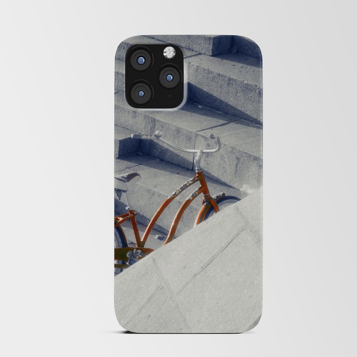 Bicycle in The City iPhone Card Case