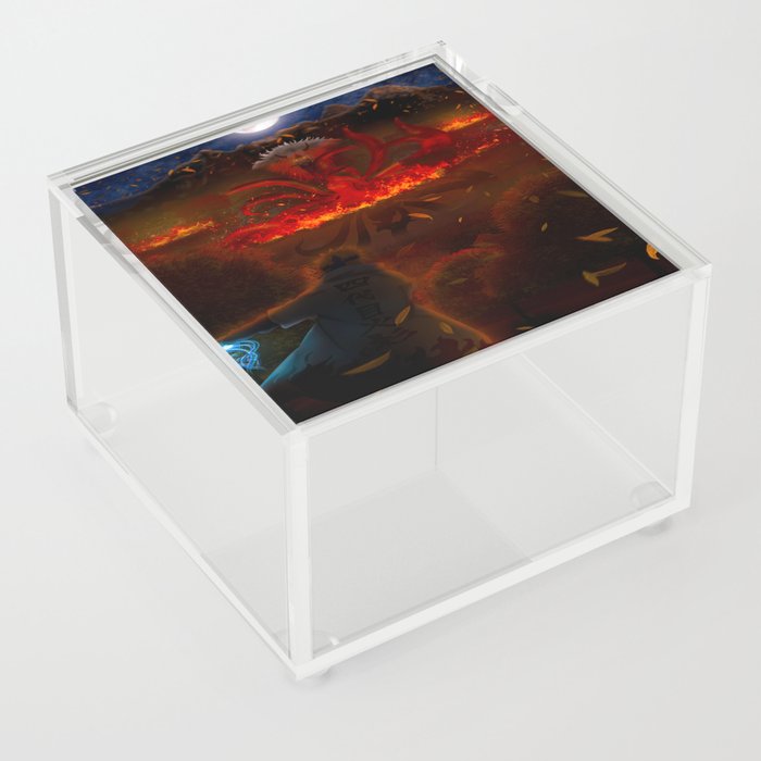 The Hokage's Sacrifice - Minato Aesthetic Piece  Acrylic Box