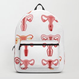 Uterus Pattern Backpack