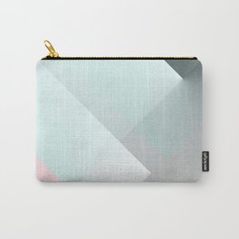 Modern Geometry No 8 Carry-All Pouch | Graphic Design, Pattern, Textures, Pastell, Concept, Abstract, Pantone, Colorful, Geometry, Vintage 