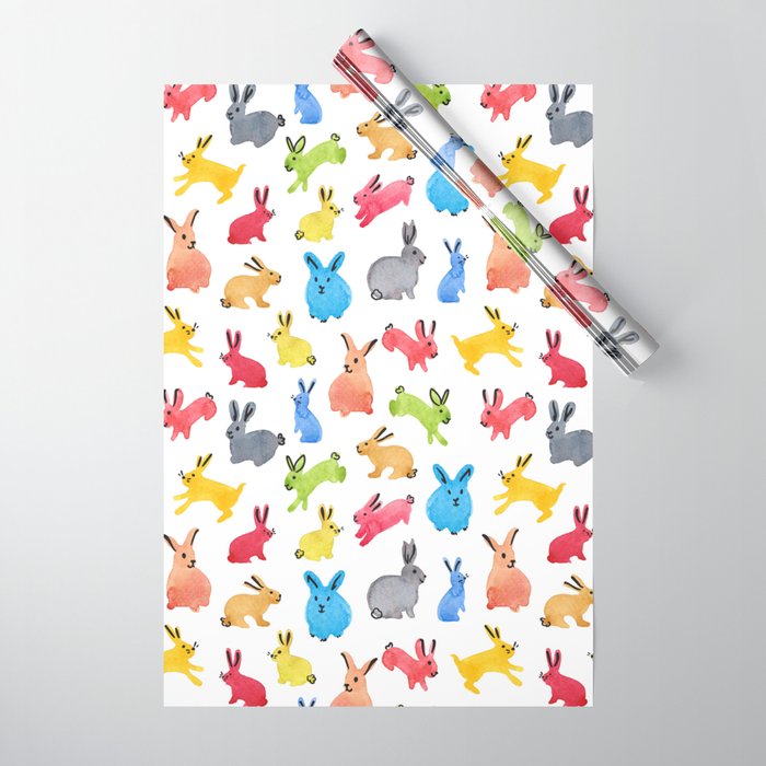 Playful Bunnies Wrapping Paper