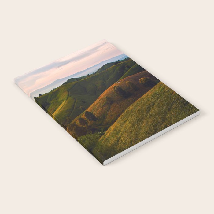 English Fairy Tale Rolling Green Hills Notebook by EnShape | Society6
