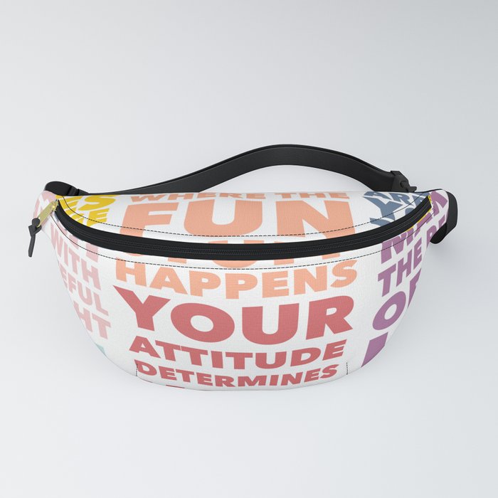 All The Positivity  Fanny Pack