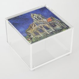 The Church at Auvers by Vincent van Gogh Acrylic Box