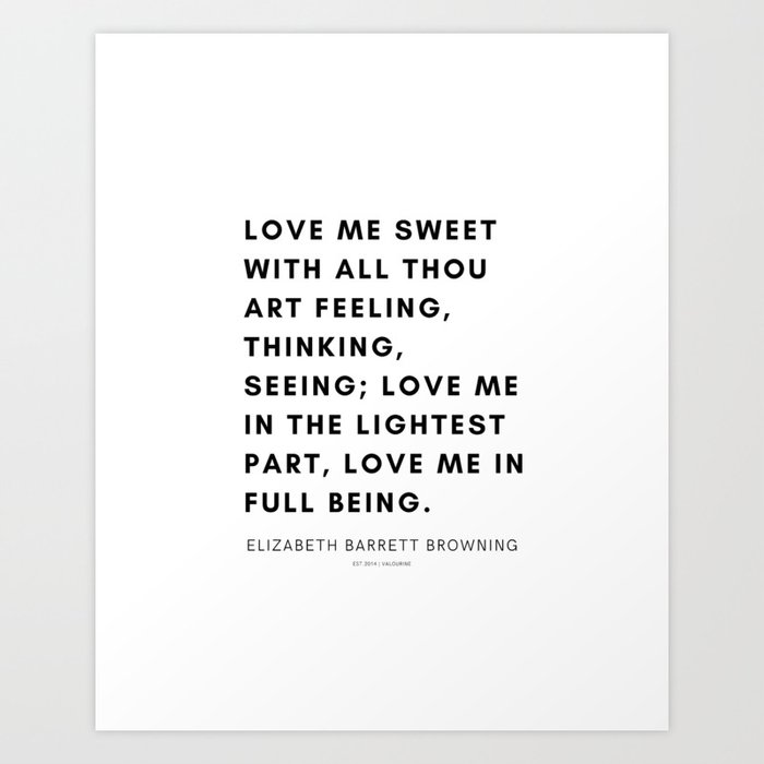 elizabeth barrett browning love sonnets