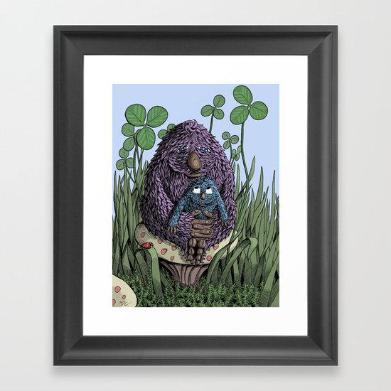 Mom Framed Art Print