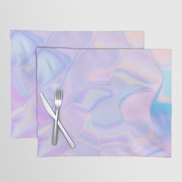 Purple Abstract Iridescent Placemat