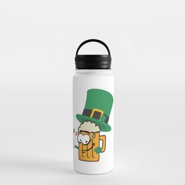 Beer ready for St. Patrick's day Water Bottle