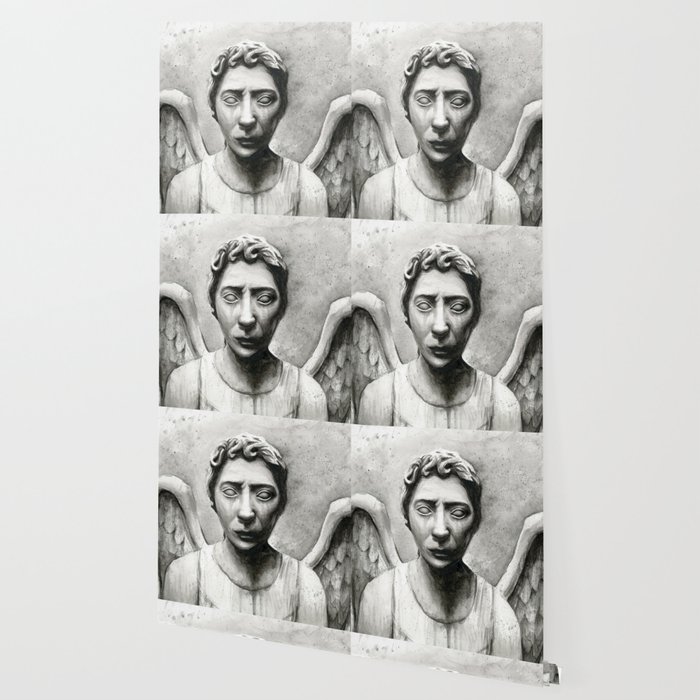 Weeping Angel Wallpaper By Olechka Society6