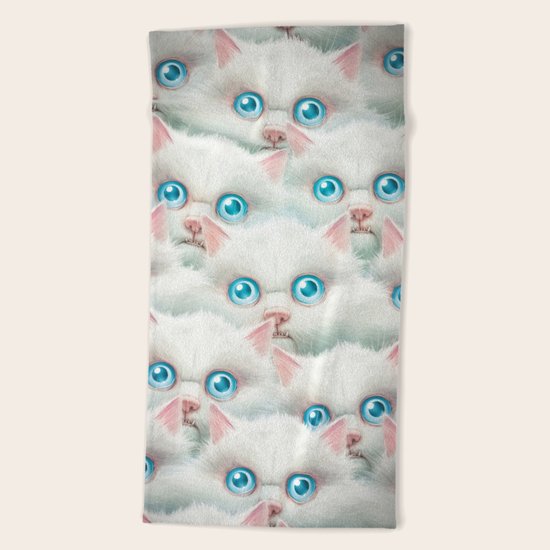 Kittehz II Beach Towel