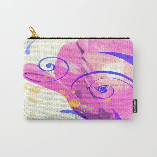 Designer Tulip Carry-All Pouch