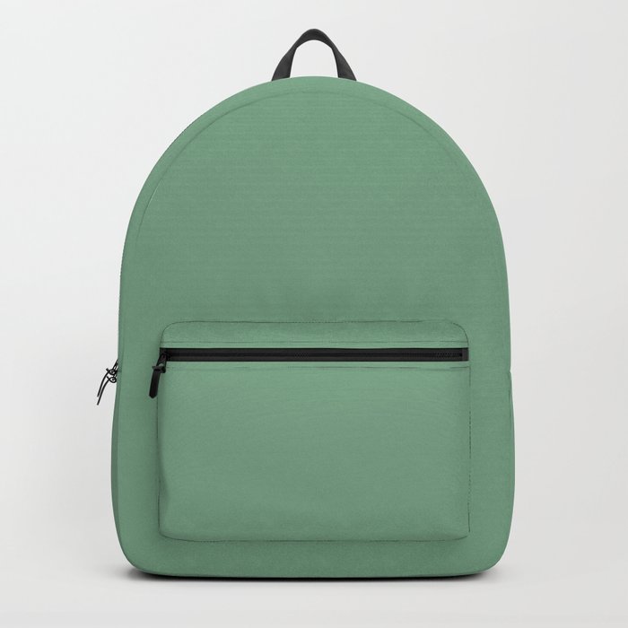 Moss Green in an English Country Garden Backpack