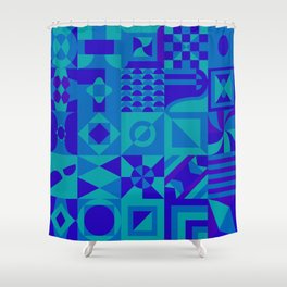 module desing Shower Curtain