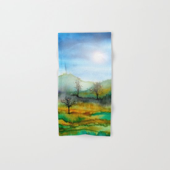 Christmas In The Woods Hand & Bath Towel