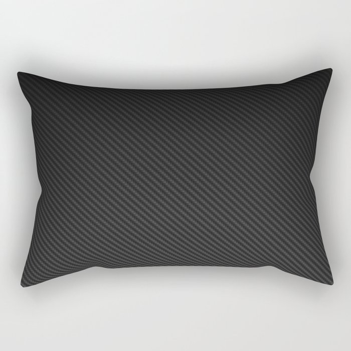 Realistic Carbon fibre structure Rectangular Pillow