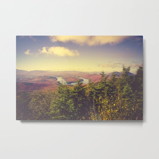 Endless Mountains Forever Wild Metal Print