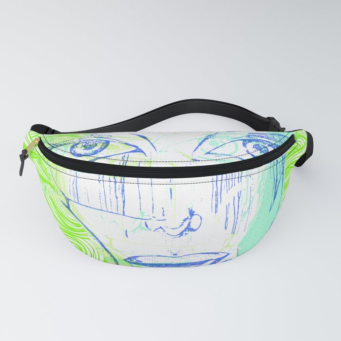 Mystical Trippy Face Fanny Pack