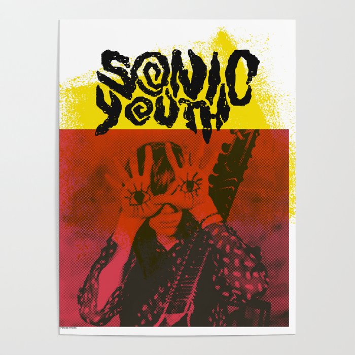 90s sonic youth fanmade Poster