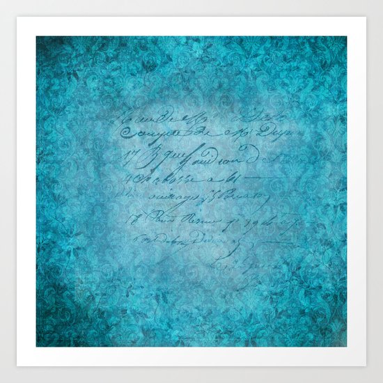 FLORAL DESIGN II Art Print
