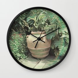 Picture a Big Money Pot Wall Clock