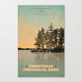 Frontenac Provincial Park Poster Canvas Print