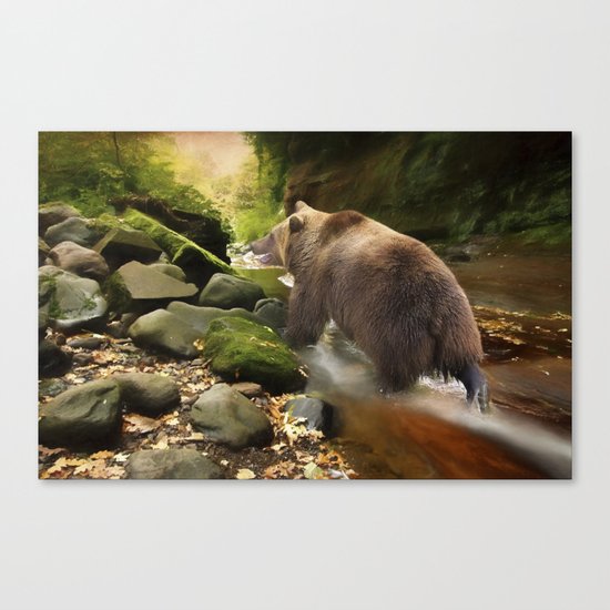 Grizzly Creek Canvas Print
