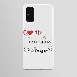 Valentine cupid nurse Android Case