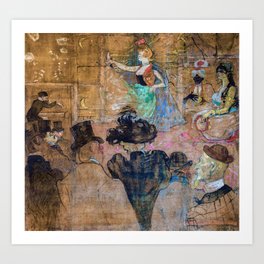 Toulouse-Lautrec - Moorish Dance / The Almehs Art Print