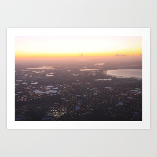 View from Above Art Print