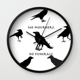 six of crows Wall Clock
