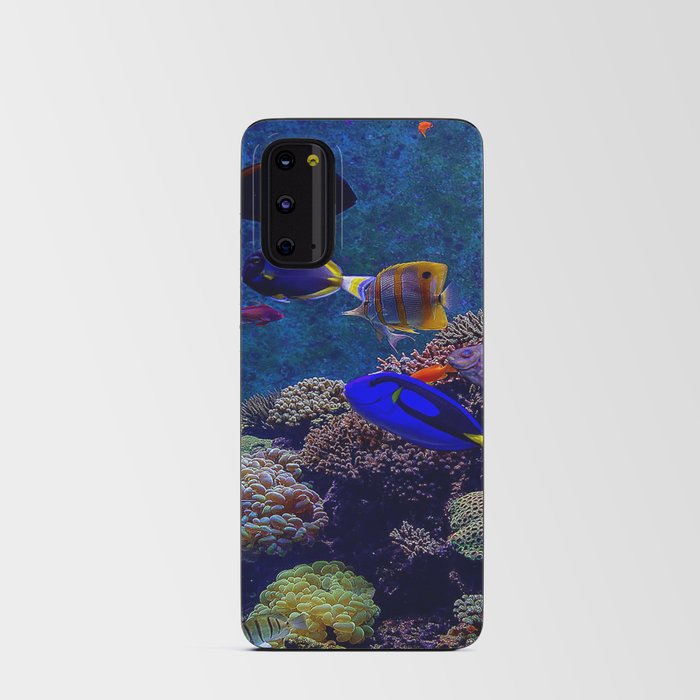  sea creatures Android Card Case