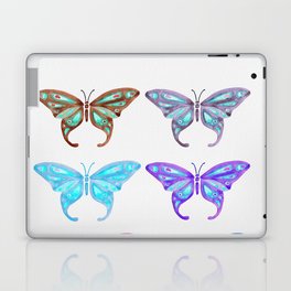 Watercolor Butterfly - Multicolor Laptop & iPad Skin