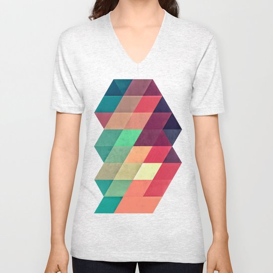 xy tyrquyss Unisex V-Neck